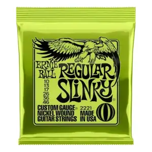 Encordoamento Ernie Ball Guitarra Regular Slink 010