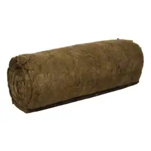 Feltro Lã De Rocha Dens.32kgs Esp.25mm - Rolo Com 12m2