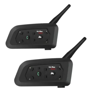 Par De Intercomunicador De Capacete De Moto V6