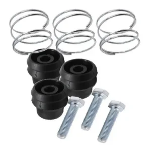 Kit Bucha Botao Buzina Parafuso Mola Gol Quadrado Cl 88/94
