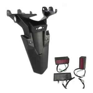 Paralama Traseiro Fan 160 2016 + Lanterna Luz Placa Olho