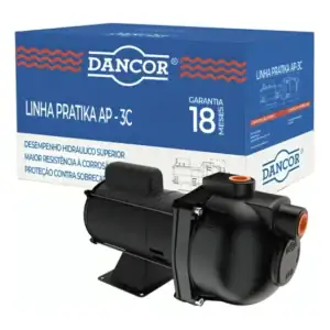 Bomba Dancor Monofásico Auto Aspirante 1cv Bivolt Ap-3c