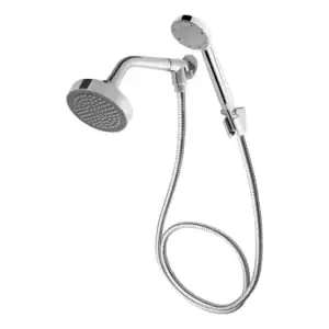 Chuveiro/ducha Fria Fame 4 C/desviador E Mangueira Cromada