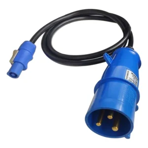 Cabo Ac Powercon Industrial 15 Mts Iluminação Profissional