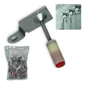 Pino Cadeirinha Kit 100 Unidades P/ Pistola Finca Pinos 7.3 Mm 4 Cm