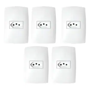 Kit Com 5 Tomadas 20a Amperes Blux Home