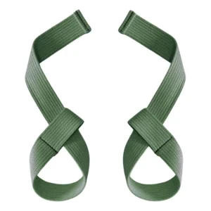 Strap Musculação - Tala Strep Treino Academia - Resistente Cor Verde
