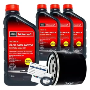 Kit Oleo 5w30 Motorcraft Filtro Fiesta Ka Focus Ecosport