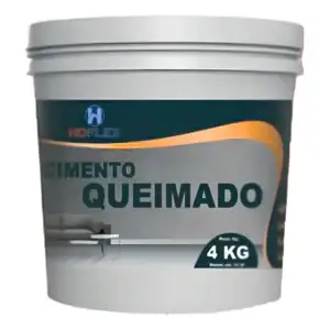 Cimento Queimado 4kg - Cinza Elefante Hd Flex Parede Muro