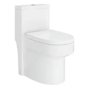 Vaso Sanitário Monobloco Caixa Acoplada Privada Completo Cor Branco - VAB0004