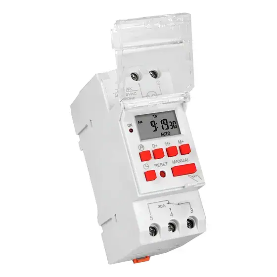 Timer Digital Programador Tm919-30a 110/220v 16on/16of Din