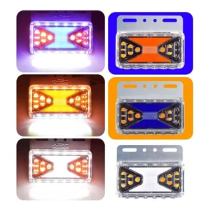 24v Luz Led Lateral De Advertência Caminte , Carro Universal
