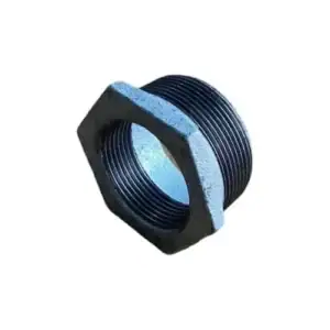 Conexão Bucha Redução 2 X 1.1/2 Polegadas Bsp Galvanizado