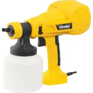 Pistola Elétrica Para Pintura Pev400 Hvlp 800ml Vonder Cor Amarelo/Preto