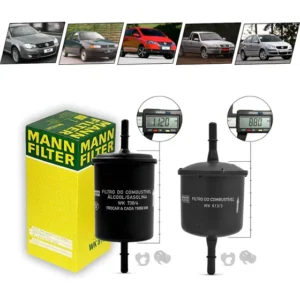 Filtro Combustível Gol Mi 97/ Fox Polo Golf 03/ +travas Mann