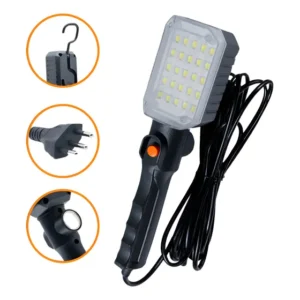 Cordão Luz Pendente Mecânico Led Com Tomada 110/220