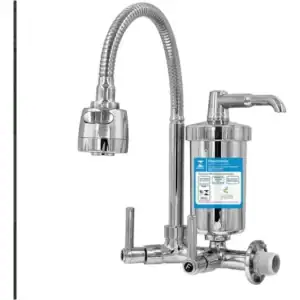 2 Kit Com Rotação De 360° Cozinha Inox Torneira Com Chuveiro