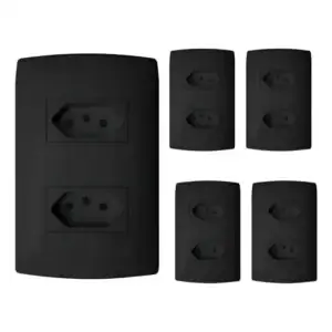 Kit Com 5 Tomadas Duplas De 20 Amperes Blux Home