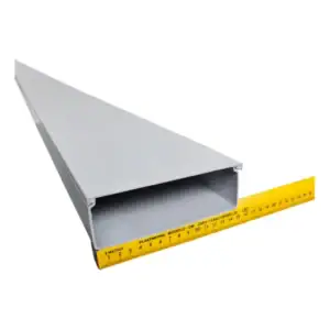 Canaleta Pvc Alta Densidade Hd7f Organizador De Cabos 15x5cm