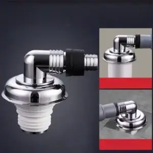 Adaptador Sifão Ralo Piso Para Mangueira Máquina De Lavar