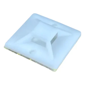 Suporte Adesivo Para Fios 100un 30x30mm Abraçadeira E Cabos