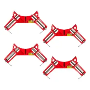 Kit 4 Unid Grampo Sargento Angular 90 Graus Cantoneira Elite