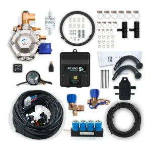 Kit Gnv 5a Geração Completo 5+ Sgv 4cc Com Redutor Tomasetto