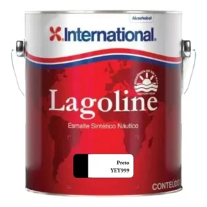 Tinta Náutica Esmalte Sintético Lagoline - 3,0 L - Preto