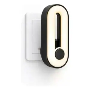 Luminária De Tomada Noturna Bivolt Luz Suave Ferora Home