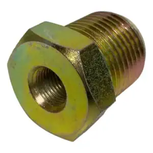 Bucha Redução Galvanizada Rosável Aço Macho 1/2 X 1/8 Fêmea