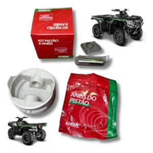 Kit Pistão Reforçado Quadriciclo Honda Fourtrax 420 0,25 Wgk