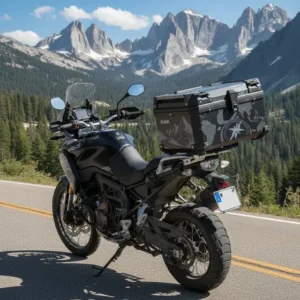 Bau Para Motocicleta 65l Top Case Bau Para 2 Capacetes Scam