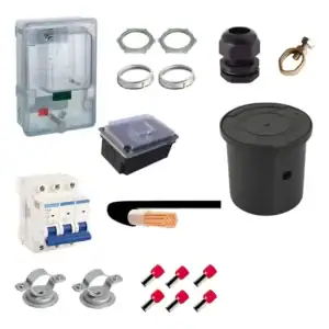 Kit Instalação Caixa Entrada Padrão Light Trifásico 63a