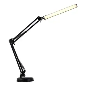 Luminária Articulada Com Base Fixa E Garra Com Luz de Led Usb Dapon M018