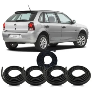 Kit Borracha Original 4 Portas E Porta Malas Gol G2 G3 G4 P