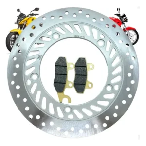 Disco Freio Dianteiro + Pastilha Cbx250 Twister Cb300r Cb300