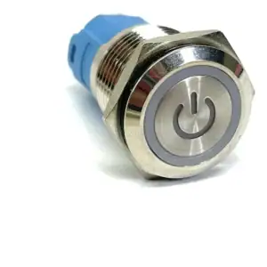 Botão Liga/desliga Com Trava 16mm Led 5v Impermeável