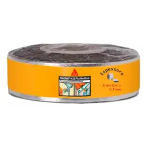 Manta Fita Aluminizada Impermeabilizante Sikaseal423 5cmx10m