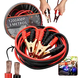 Cabo Bateria Fazer Chupeta Emergência Automotivo 1200amp