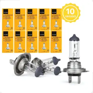 Kit 10 Lâmpada Halógena H7 4300k 24v 70w Caminhão Atacado