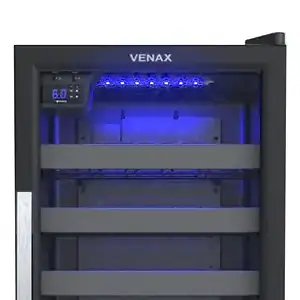 Adega Climatizada Venax Piubella 200 Preta 209l 50 Garrafas 220v