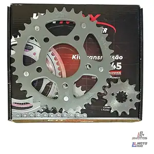 Kit Transmissão Cbx Twister 250 2001 Á 2008 Com Retentor Max