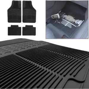 Jogo Tapete Borracha Pvc Peças Interior Fusca Acessorios