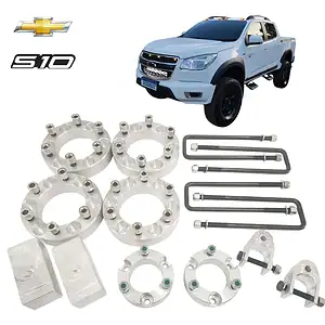 Combo Espaçador Rodas 38mm + Kit Lift 2'' Pol. Chevrolet S10