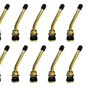 10 Bico Válvula Roda Raiada Pneu Sem Câmara Caminhão 100mm