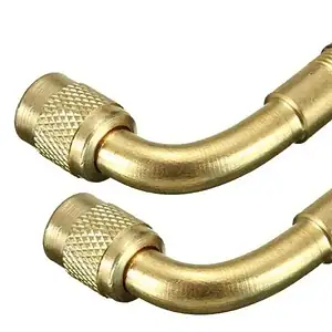 Extensor Válvula Bico Pneu Moto Bike Carro Caminhão (2 Pçs)