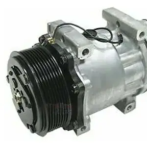 Compressor 24 Volts Polia 8pk 119mm R134a 200cc Caminhao Man