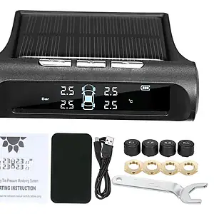 Zxd For Qr1 Monitor De Pressão De Pneu Tire Tpms Wireless