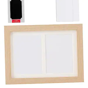 Kit De Mãos E Pés Para Bebês, Lembrança Colorida De Madeira