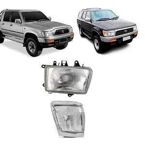 Farol original para Hilux Sw4 92/95 e Pick Up Srv 02/04.